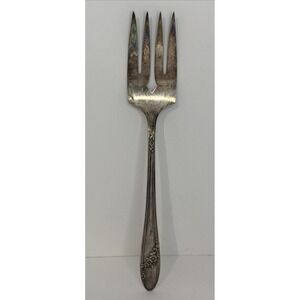 Vintage Oneida Community Tudor Plate Silver-Plated Fork Collectible Flatware